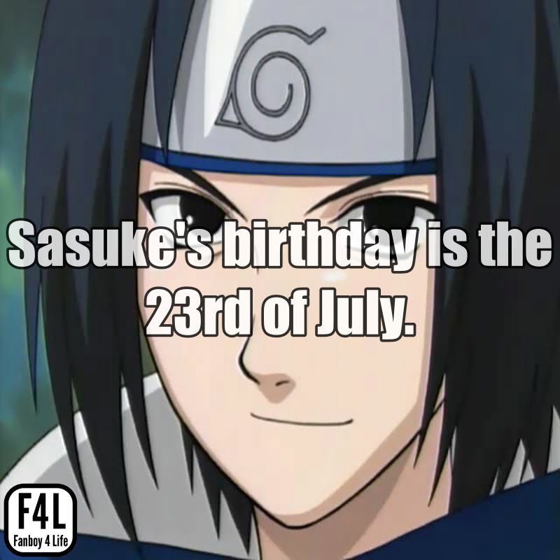 Sasuke Fact
