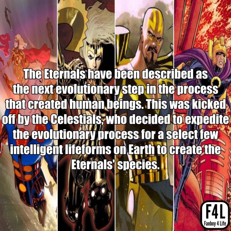 The Eternals: 15 Fascinating Facts - Fanboy 4 Life