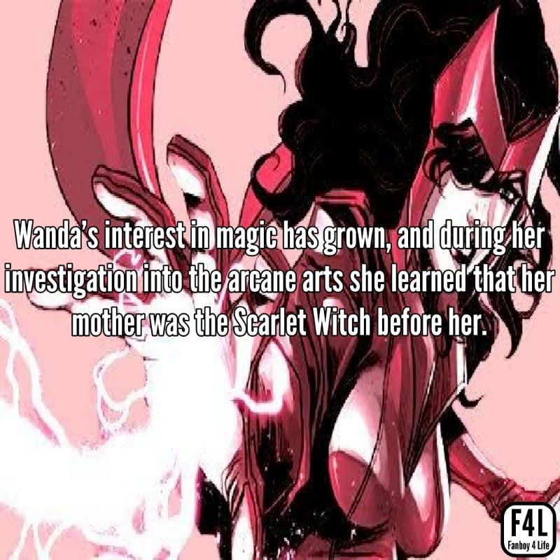 Scarlet Witch: 15 Spell-binding Facts 4