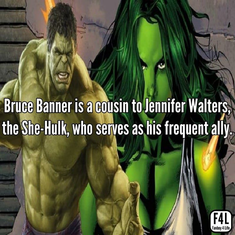 Hulk standing with She-Hulk