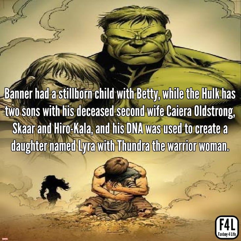 Hulk with son