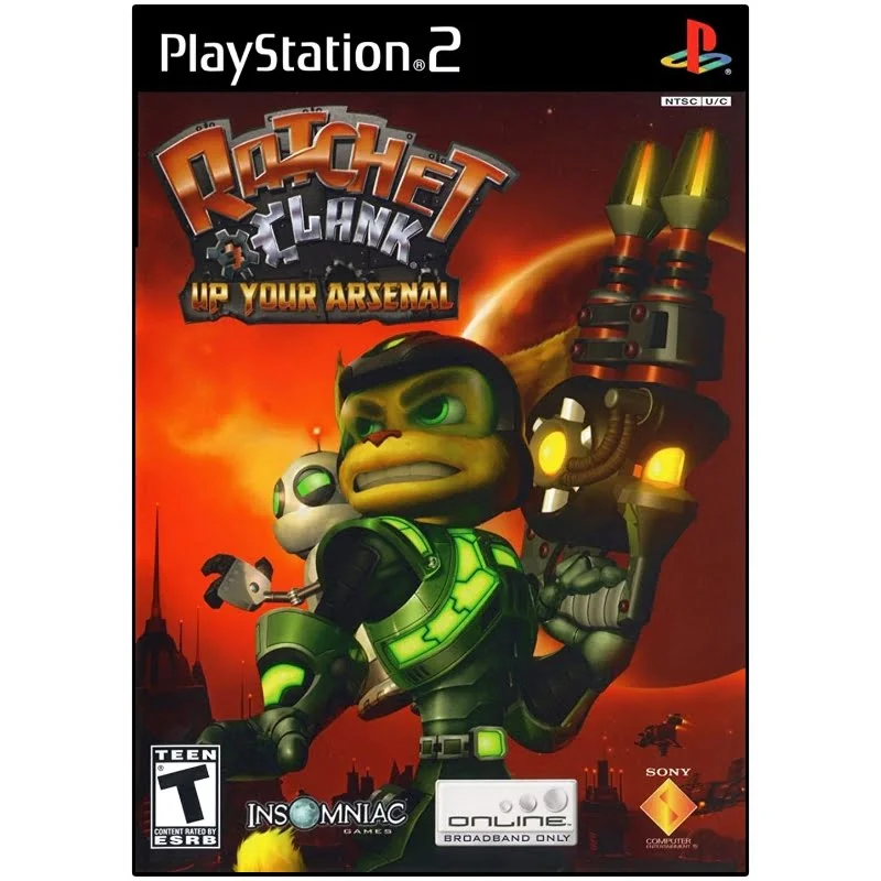 Ratchet & Clank: Going Commando PlayStation 2 Box Art Cover by Lunatics