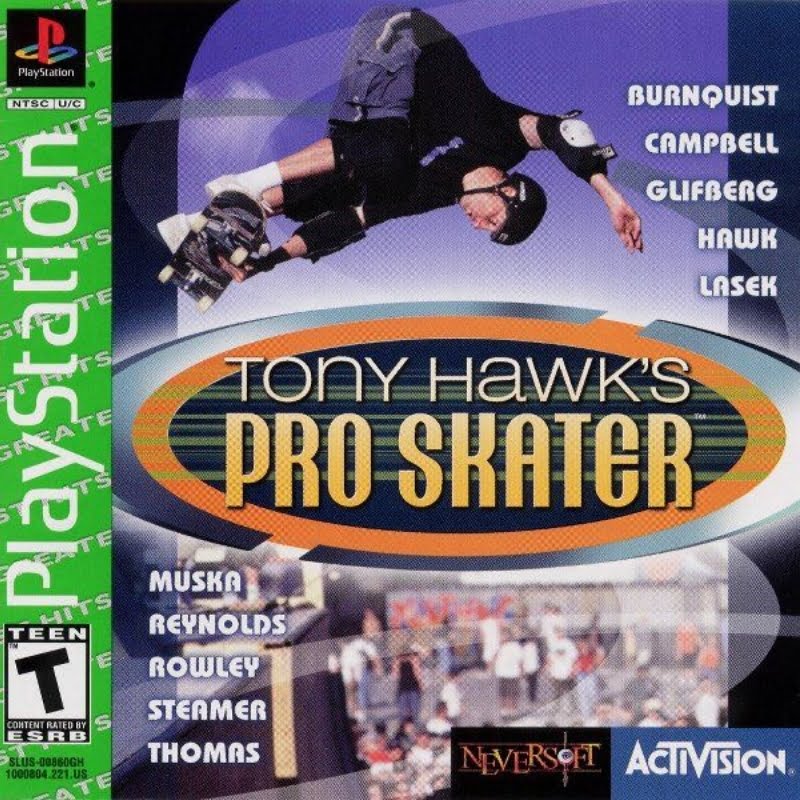 PlayStation Game Tony Hawk