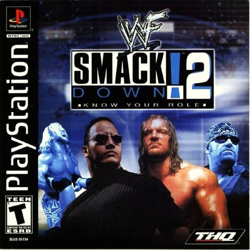 PlayStation Game WWF SmackDown 2