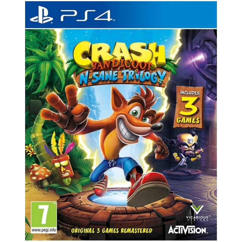 PlayStation 4 Game - Crash Bandicoot N Sane Trilogy